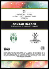 Conrad Harder - Base - Topps Inception UCC 24/25