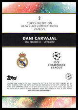 Dani Carvajal - Base - Topps Inception UCC 24/25