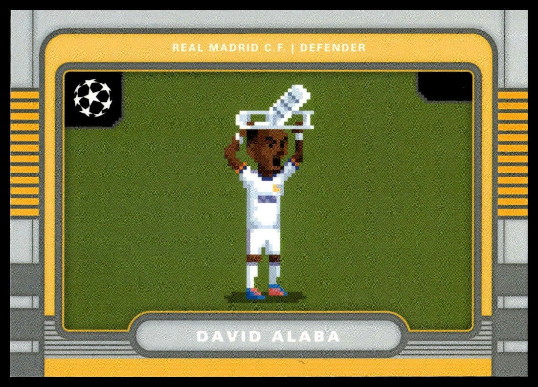 David Alaba - 8-Bit - Topps Flagship 25/26