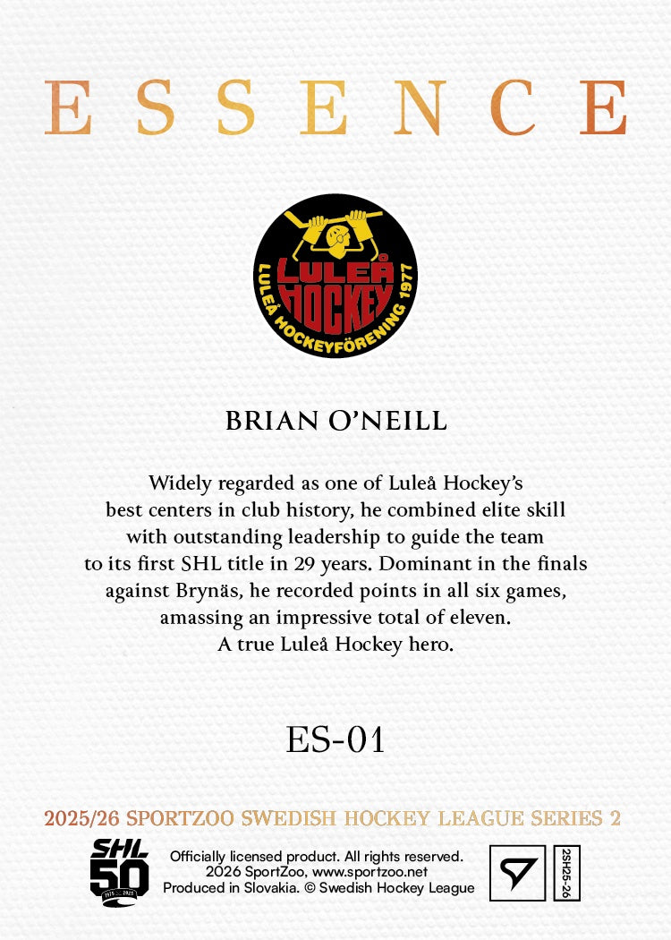 ES-01 LHF Brian O'Neill ESSENCE