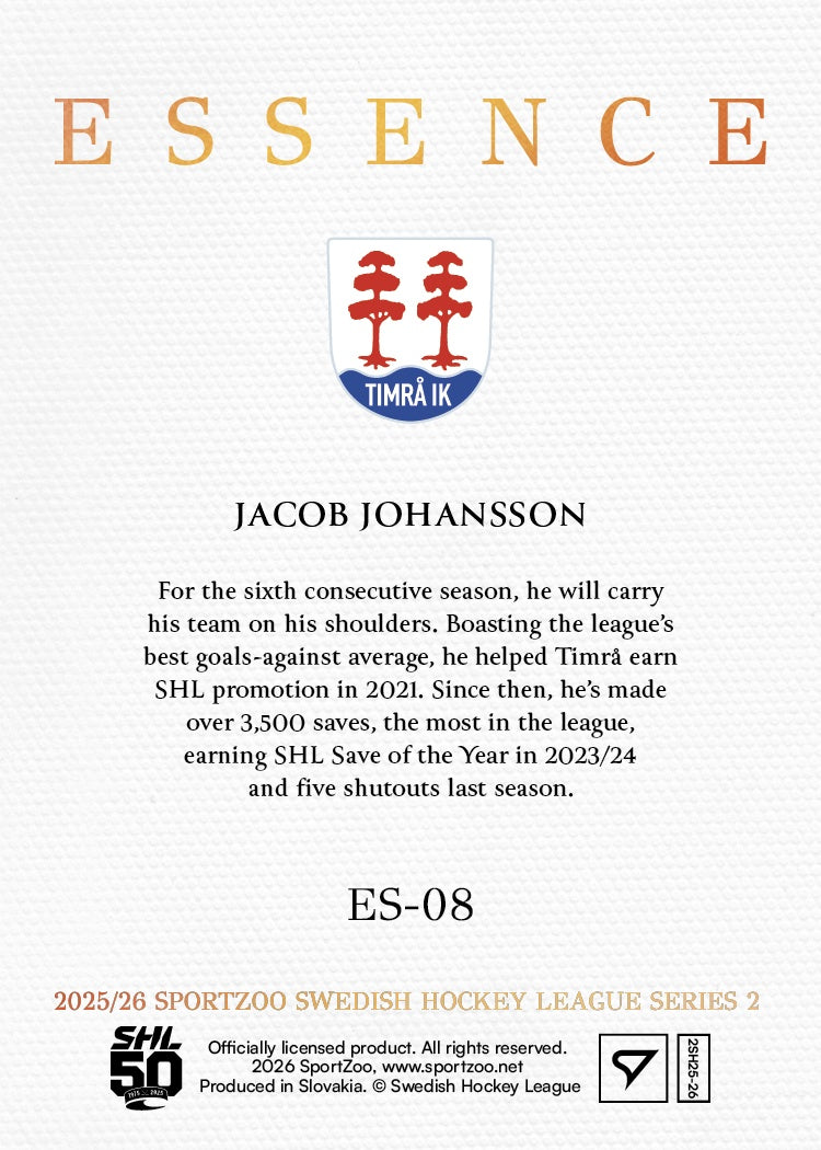 ES-08 TIK Jacob Johansson ESSENCE
