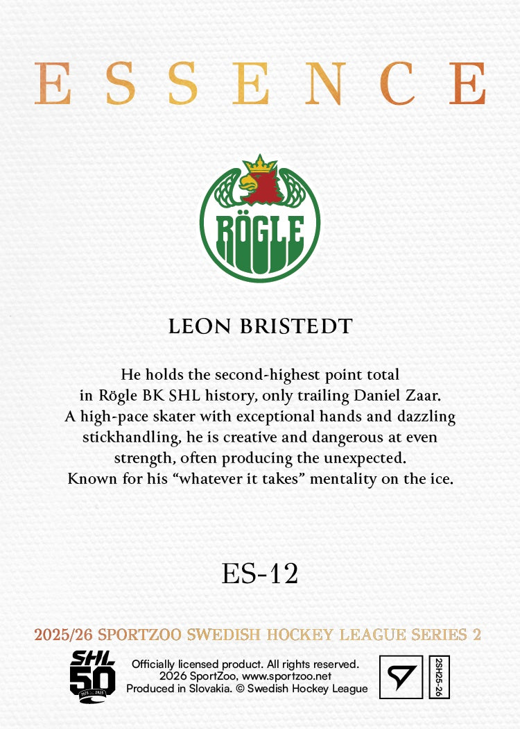 ES-12 RBK Leon Bristedt ESSENCE
