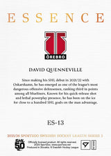 ES-13 ÖRE David Quenneville ESSENCE