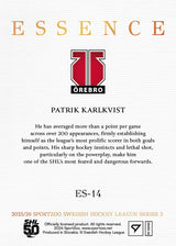 ES-14 ÖRE Patrik Karlkvist ESSENCE