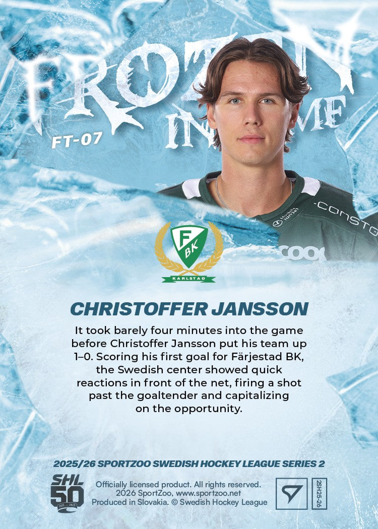 FT-07 FBK Christoffer Jansson FROZEN IN TIME