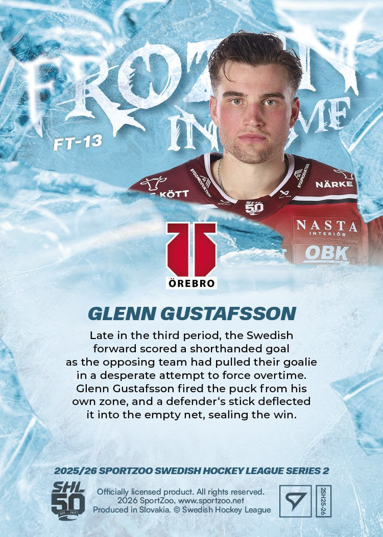 FT-13 ÖRE Glenn Gustafsson FROZEN IN TIME