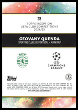 Geovany Quenda - Base - Topps Inception UCC 24/25