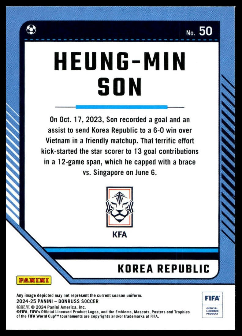 Heung-Min Son - Base - Panini Donruss 24/25