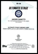 Javier Zanetti - Ultimate Stage - Topps Flagship 25/26