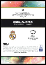 Linda Caicedo - Base - Topps Inception UCC 24/25