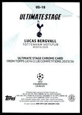Lucas Bergvall - Ultimate Stage - Topps Flagship 25/26