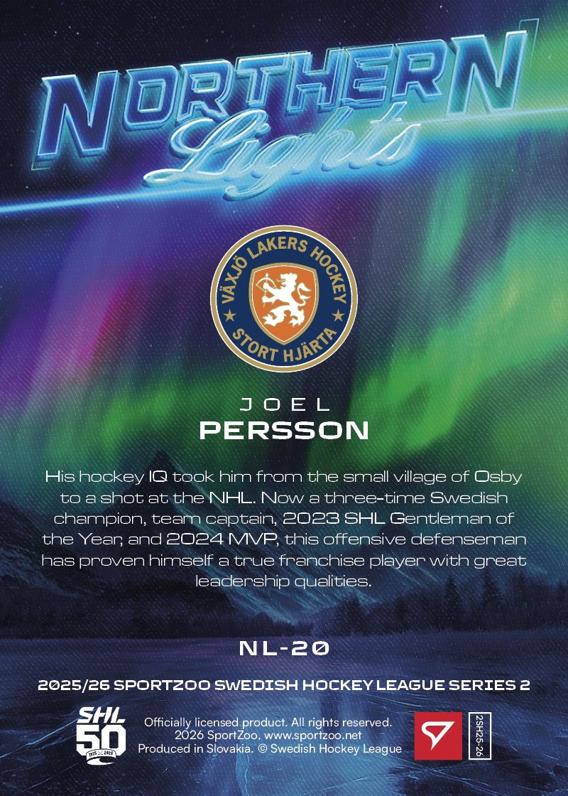 NL-20 VLH Joel Persson NORTHERN LIGHTS