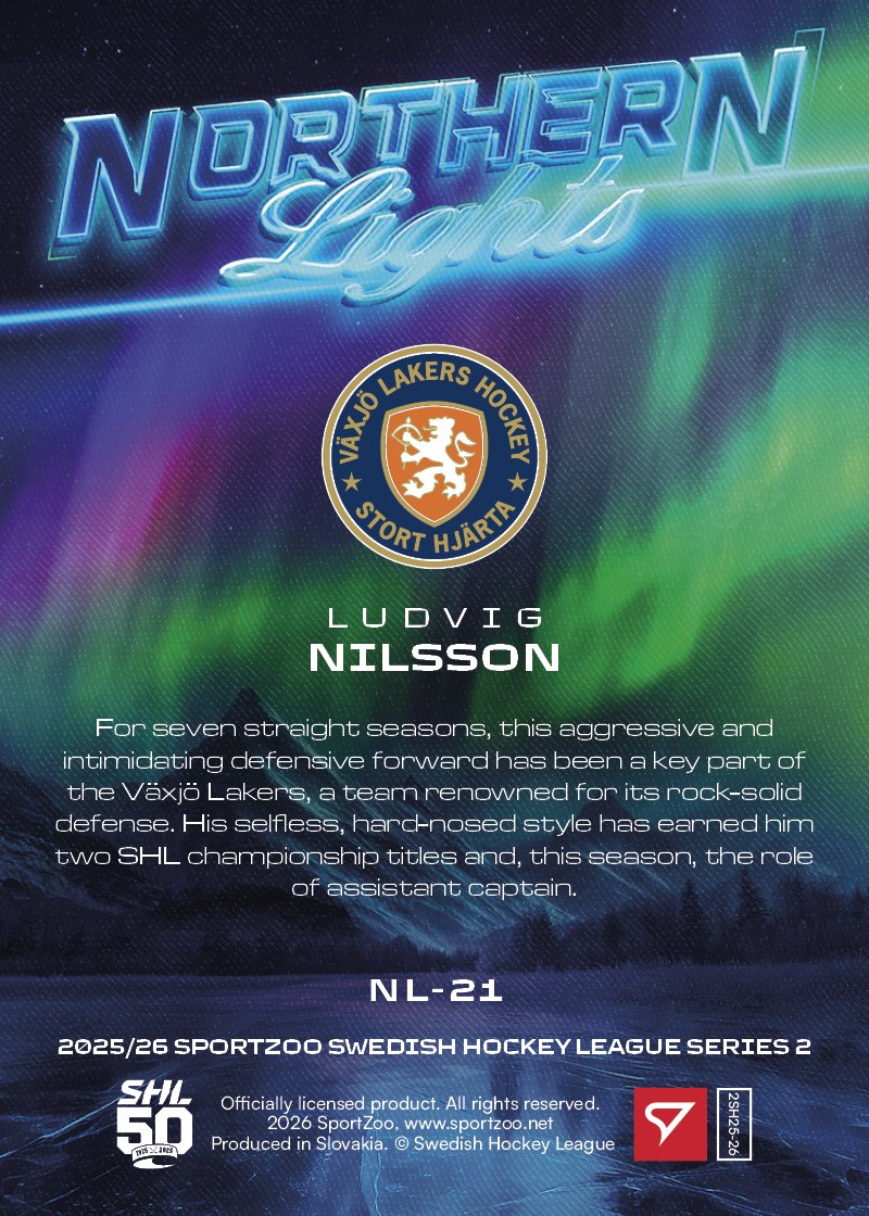 NL-21 VLH Ludvig Nilsson NORTHERN LIGHTS