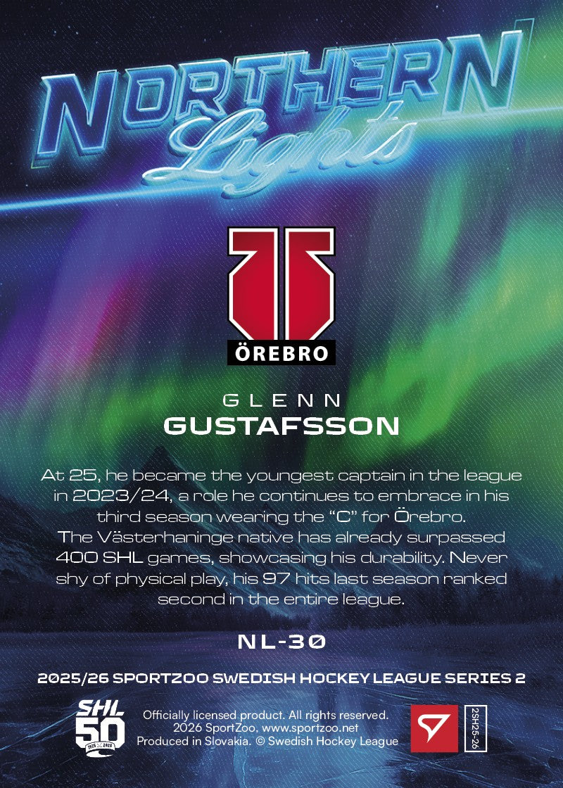 NL-30 ÖRE Glenn Gustafsson NORTHERN LIGHTS