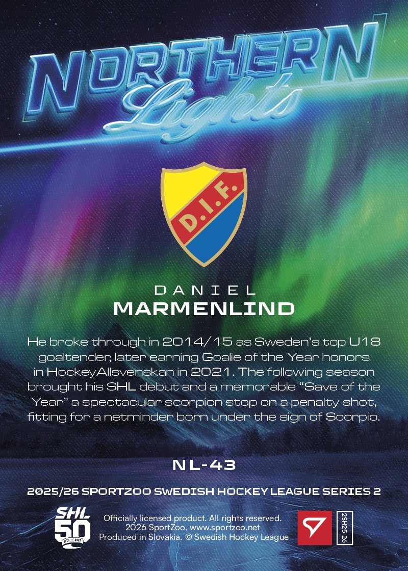 NL-43 DIF Daniel Marmenlind NORTHERN LIGHTS