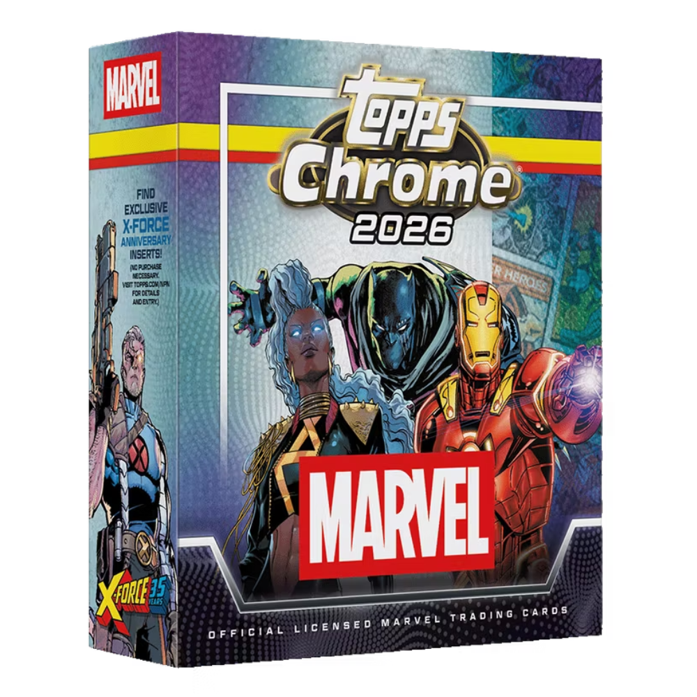2026 Topps Chrome Marvel Comics Mega Box