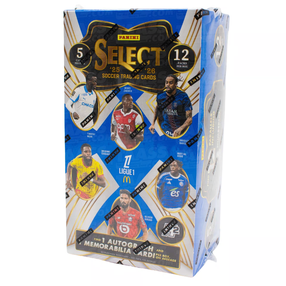 2025/26 Panini Select Ligue 1 H2 Box Fotboll