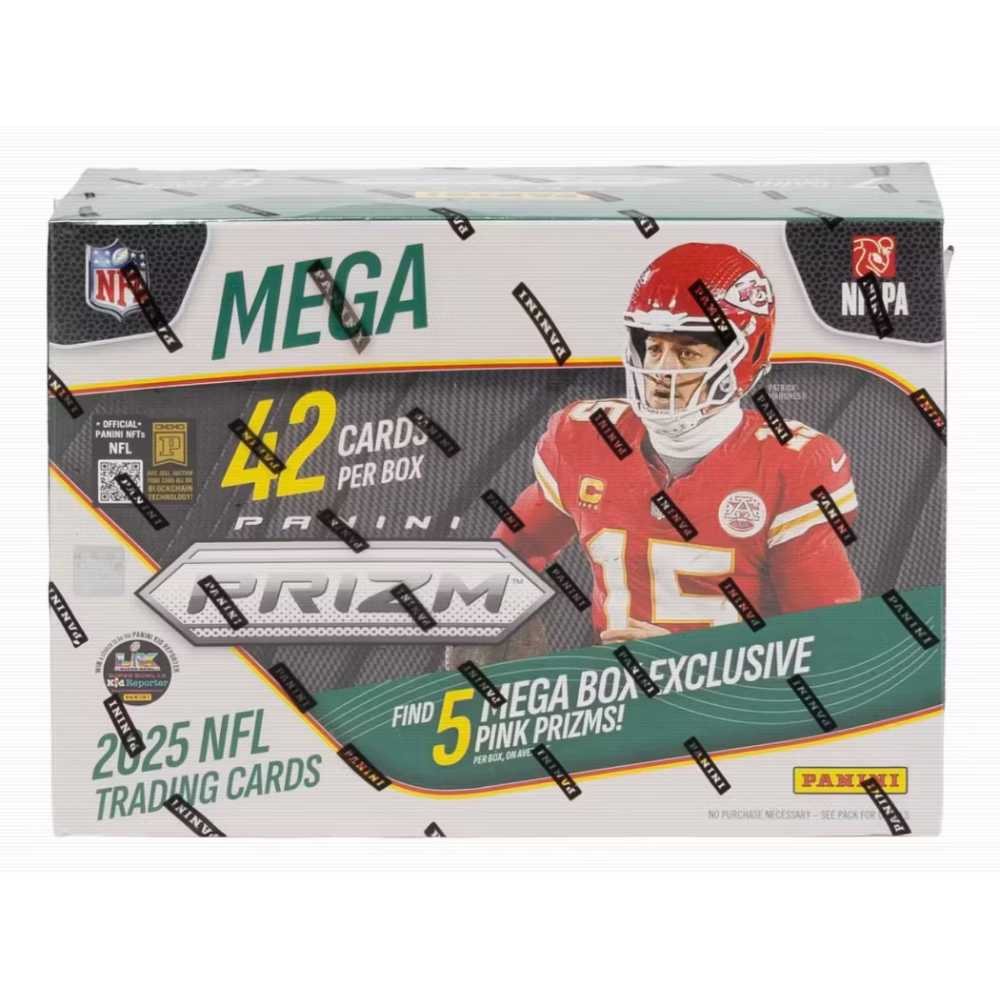 2025 Panini Prizm Football NFL Mega Box