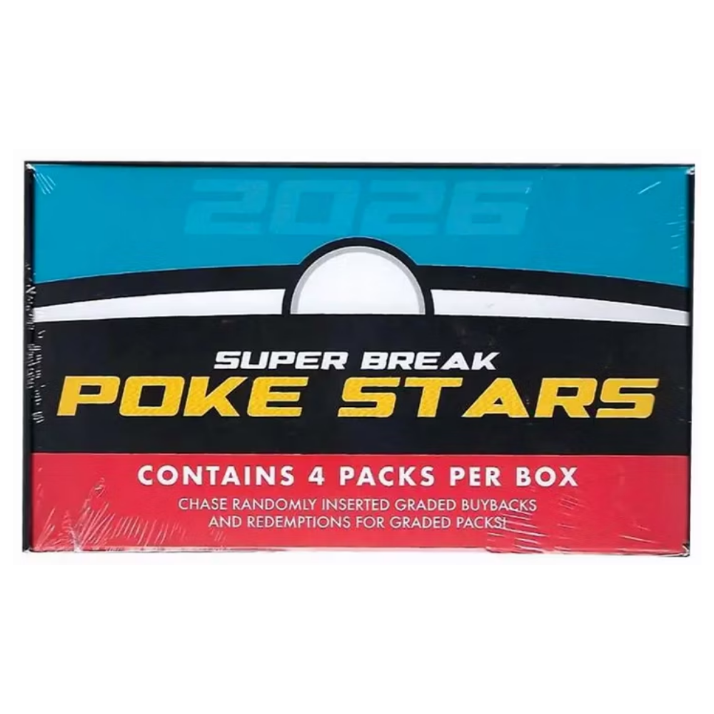2026 Super Break Poke Stars Edition Mystery Box