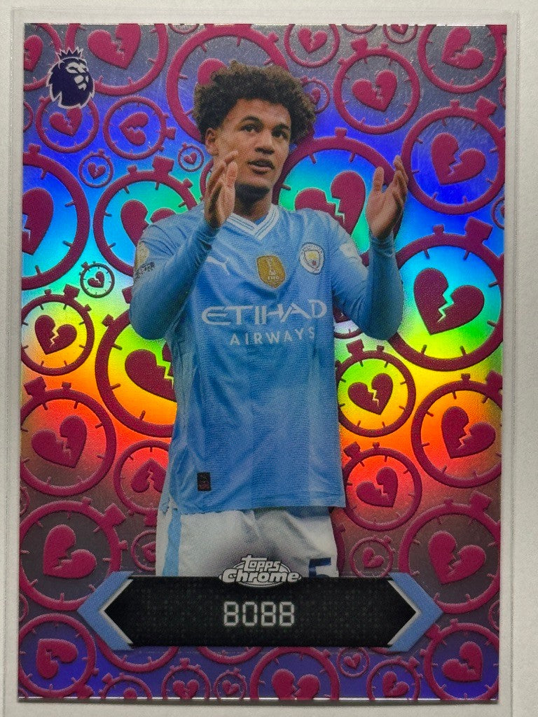 Oscar Bobb - Heartbreaker - Topps Chrome PL 25/26