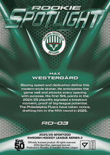 RO-03 FHC Max Westergård ROOKIE SPOTLIGHT