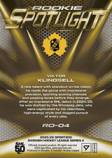 RO-04 SKE Viktor Klingsell ROOKIE SPOTLIGHT