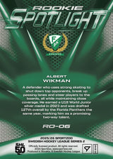 RO-06 FBK Albert Wikman ROOKIE SPOTLIGHT