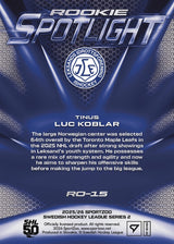 RO-15 LIF Tinus Luc Koblar ROOKIE SPOTLIGHT