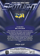 RO-17 HV71 Vashek Blanár ROOKIE SPOTLIGHT