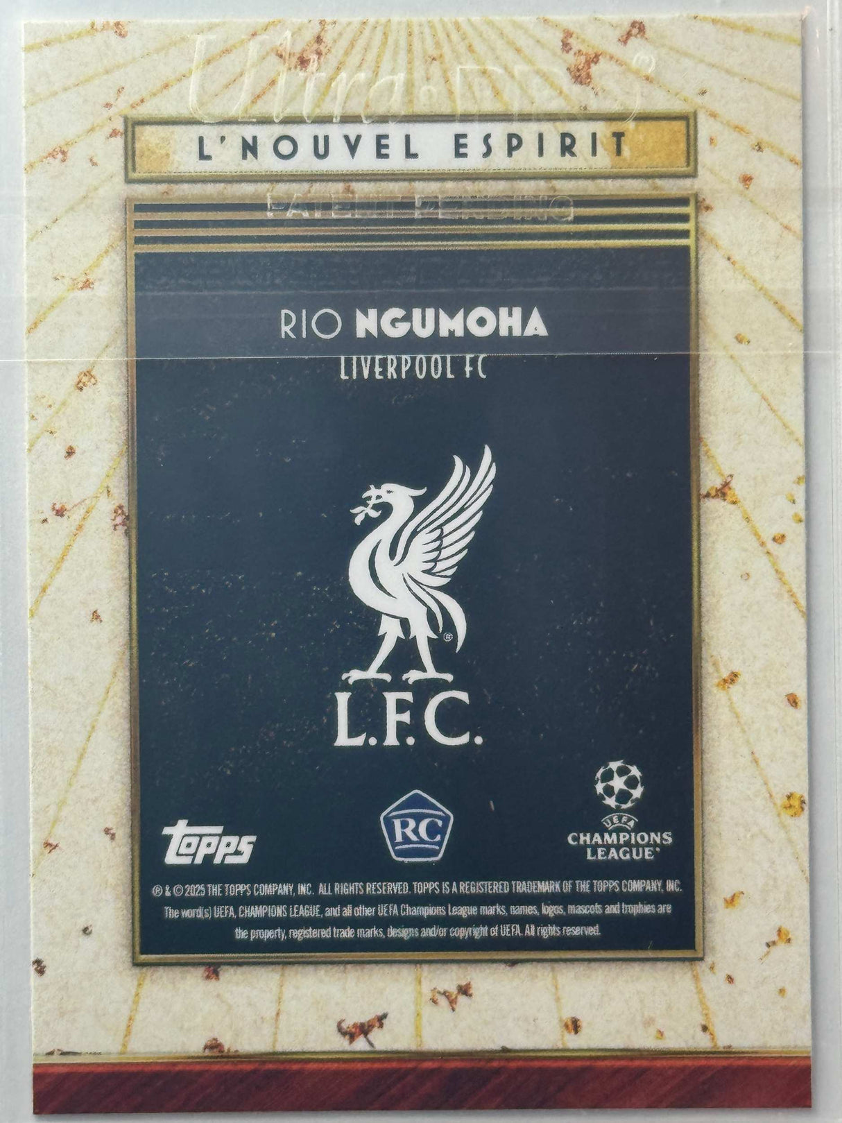 Rio Ngumoha - Base - Topps Deco 25/26