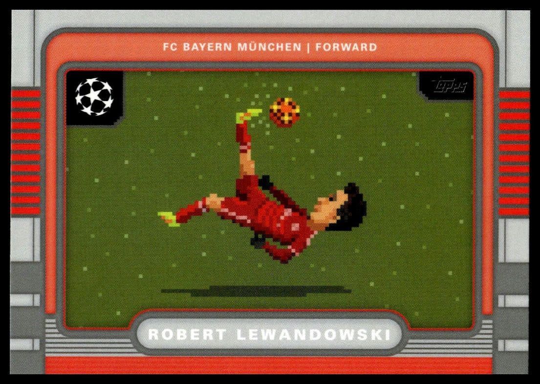 Robert Lewandowski - 8-Bit - Topps Flagship 25/26