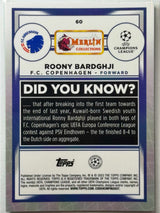 Roony Bardghji - Numrerad 91/99 - Topps Merlin 22/23