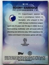 Roony Bardghji - Wonderkids - Topps Chrome 22/23