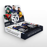 SportZoo SHL 25/26 Series 2 Blaster Box med hockeybilder, officiella SHL-samlarkort för ishockeysäsongen 2025/2026.
