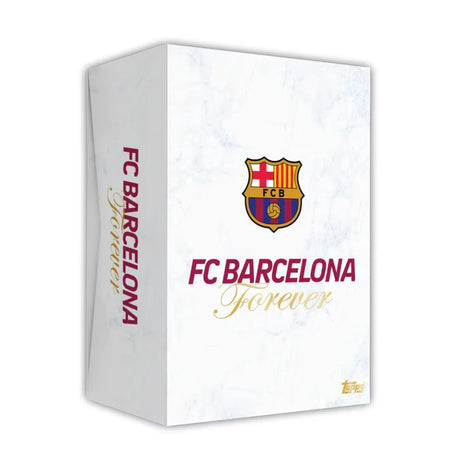 Topps Barcelona Forever 25/26 Hobby Box, officiella samlarkort med FC Barcelona-spelare i dekorativ förpackning.