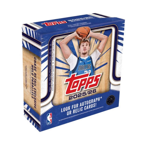 Topps Basketball Flagship 25/26 Mega Box, samlarbox med NBA-basketkort och exklusiva samlarbilder.