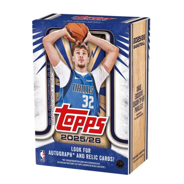 Topps Basketball Flagship 25/26 Value Box, basketkort i samlarbox med NBA-stjärnor och exklusiva kort.
