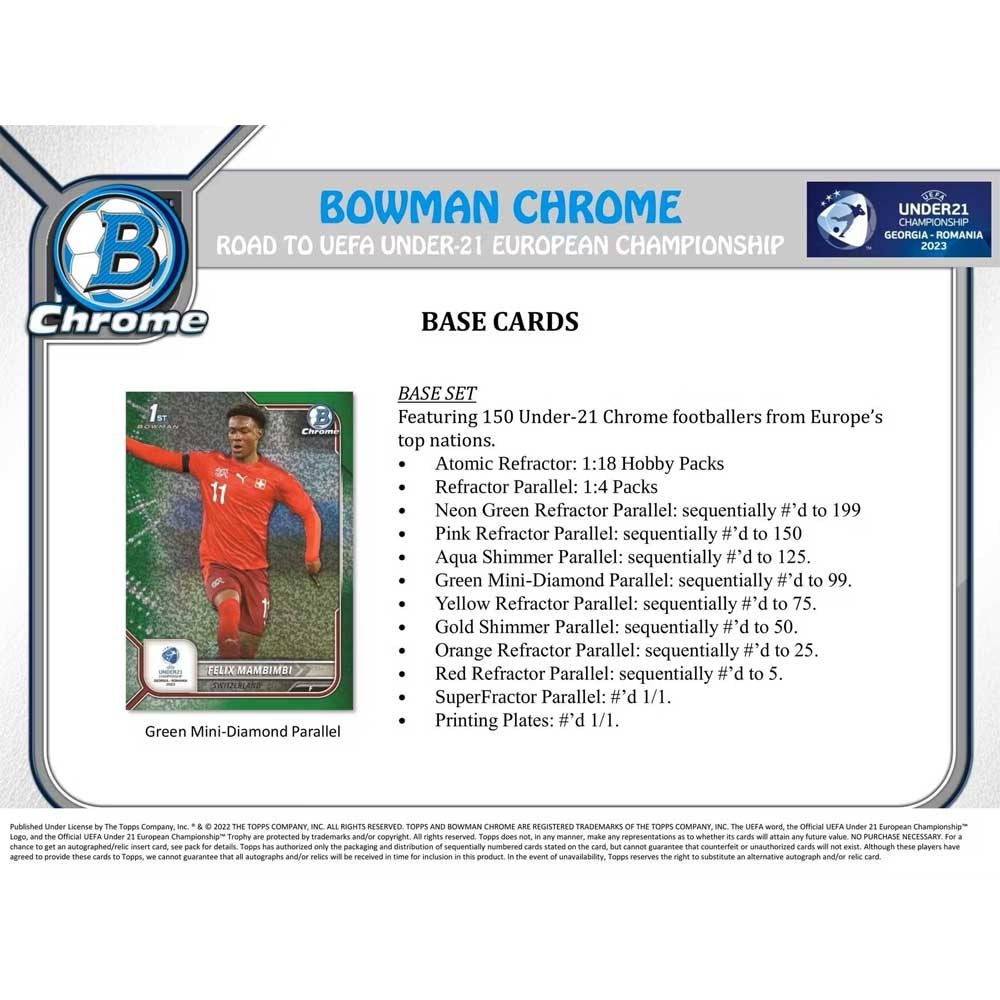 Topps Bowman U21 Chrome - Hobby Box