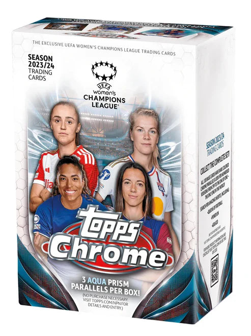 2023/24 Topps Chrome UEFA Women's Champions League Value Box