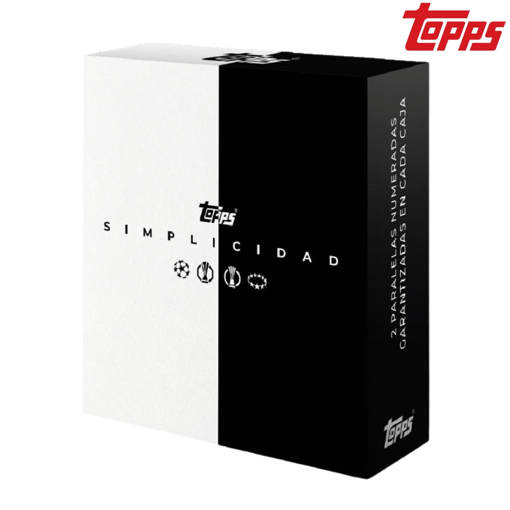 Topps UCC Simplicidad 24/25 samlarkort för fotboll med exklusiva motiv från UEFA Club Competitions.