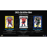 Upper Deck 2025-26 NHL O-Pee-Chee Blaster Box samlarbox med hockeybilder och samlarkort för NHL.