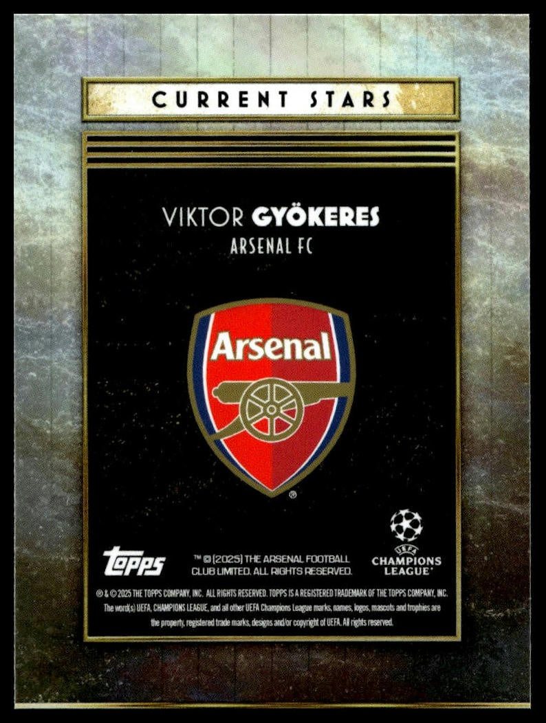 Viktor Gyökeres - Base - Topps Deco 25/26