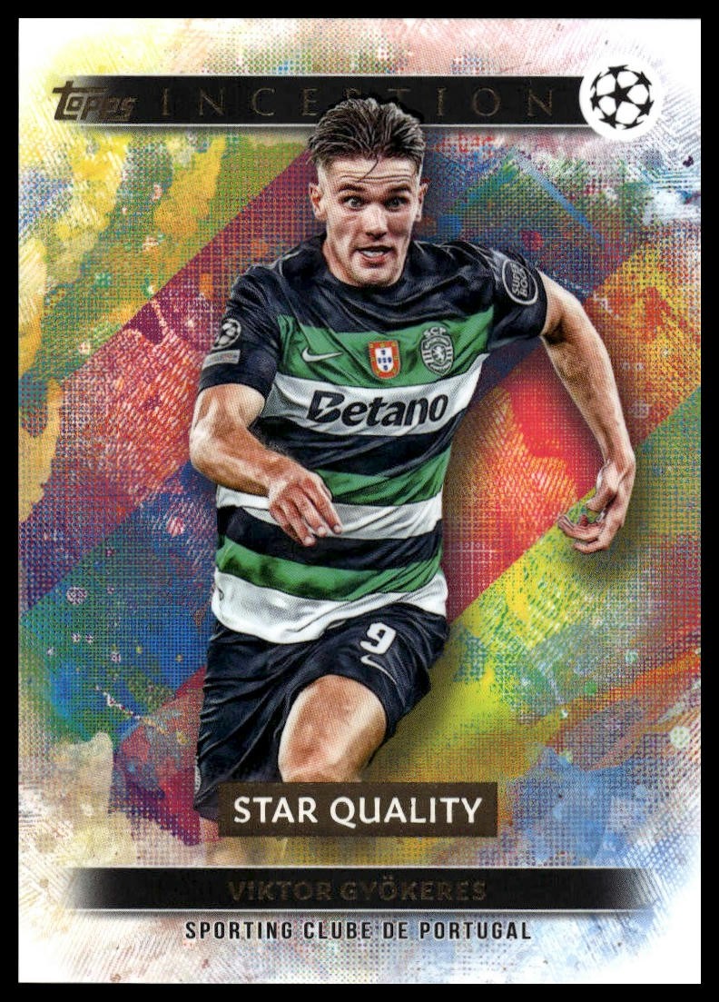 Viktor Gyökeres - Base - Topps Inception UCC 24/25