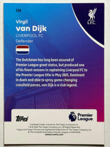 Virgil Van Dijk - Pulsar - Topps Chrome PL 25/26