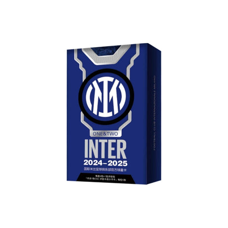 Daka Inter Milan Top Audience 2024-25 box med fotbollskort för samlare.