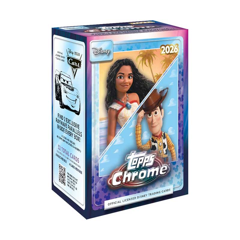 2026 Topps Chrome Disney Value Box