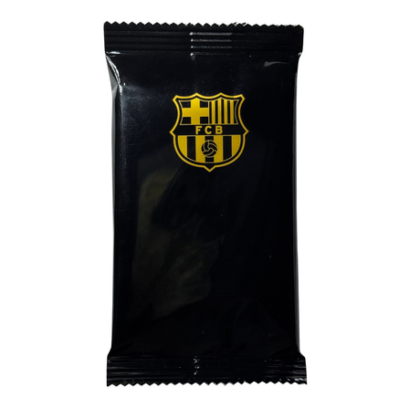 Futera Headliners FC Barcelona 2025 pack med exklusiva fotbollskort för samlare.
