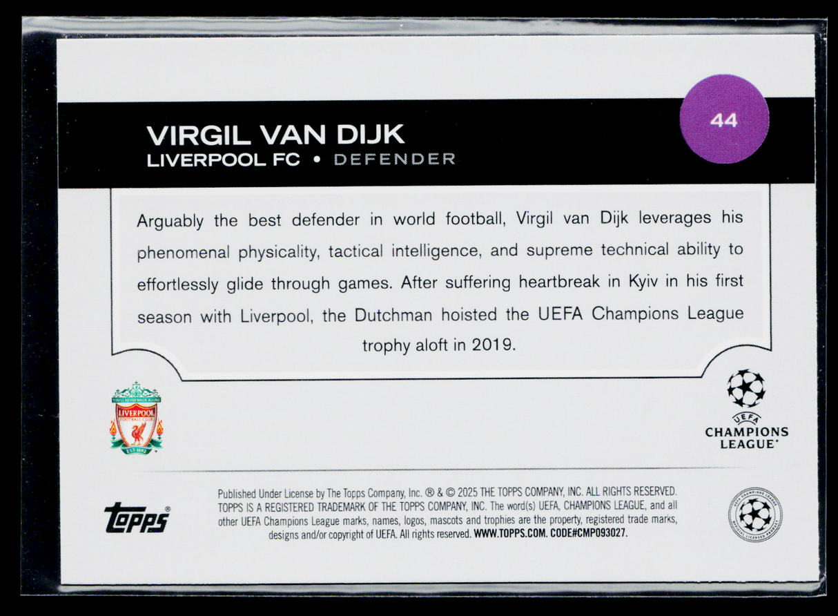 Virgil van Dijk Liverpool