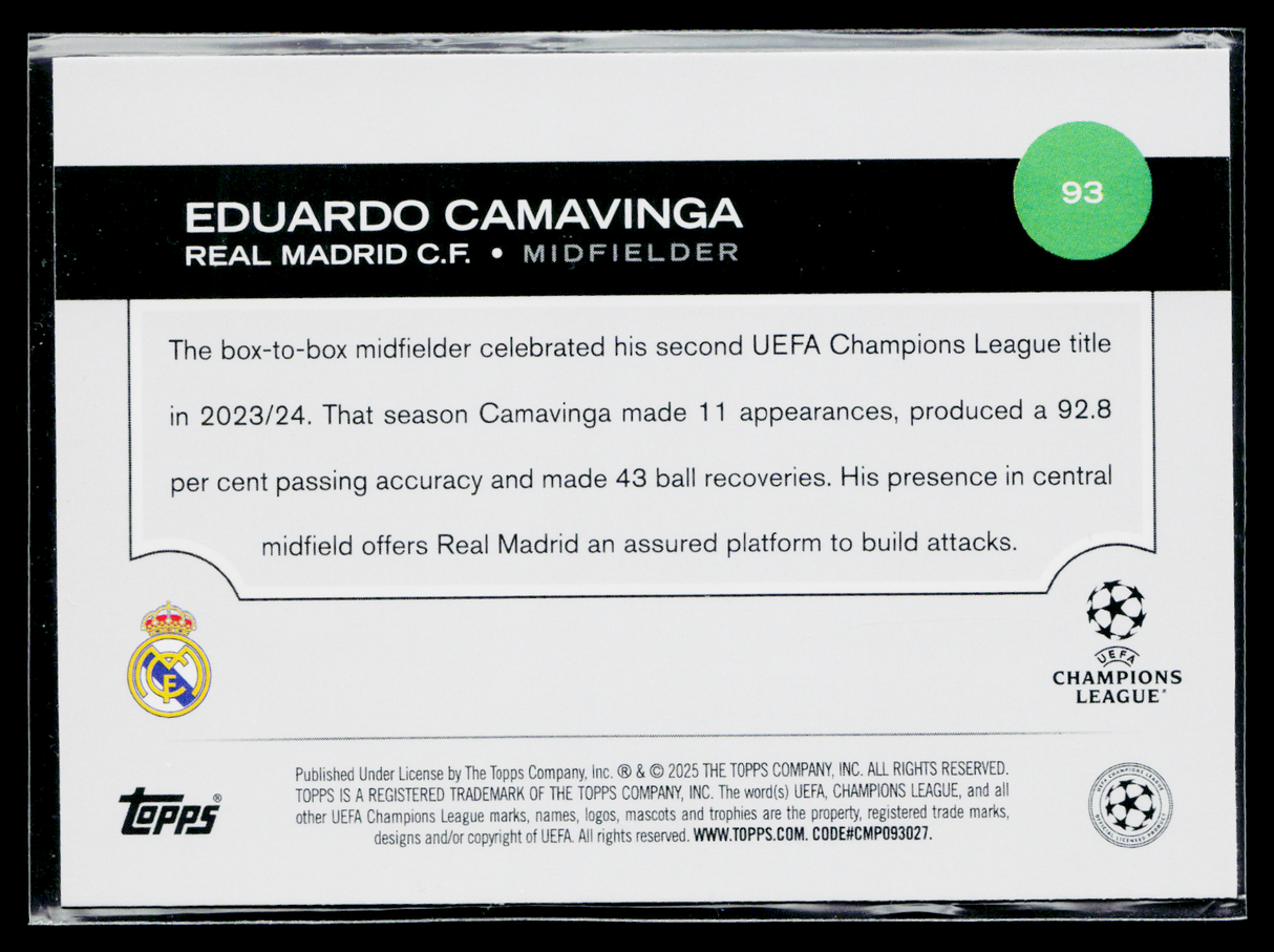 Eduardo Camavinga Real Madrid CF