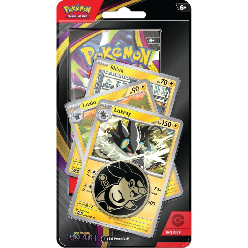 Pokémon ME05 Pitch Black Premium Checklane Blister: Luxray